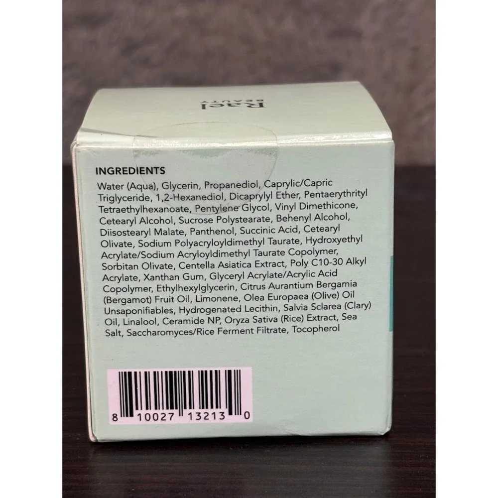 Rael Beauty Miracle Clear Barrier Cream 1.8oz Ceramide B5 Succinic Acid New